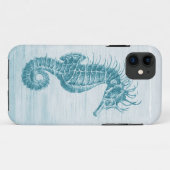 blauwgroen  zeehondentelefoon 5 hoesje (Achterkant (horizontaal))