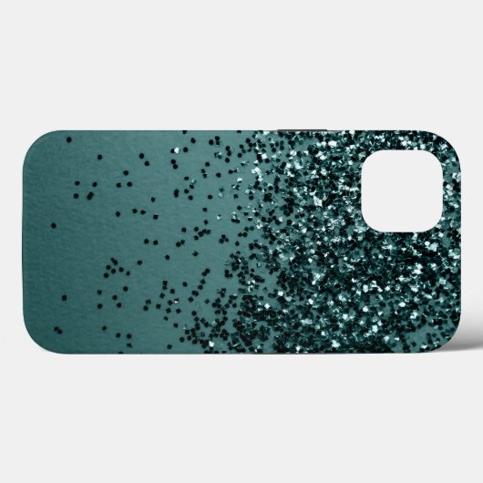 Blauwgroen Zeemeermin Glitter #5 (Faux Glitter) #a Case-Mate iPhone Case (Achterkant (horizontaal))