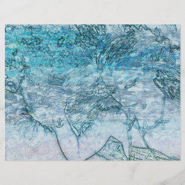 Blauwgroen Zeesoorten van de Zeeën van de Zeemeerm