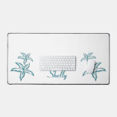 Blauwgroen zeesterren persoonlijk bureaumat (Keyboard & Muis)