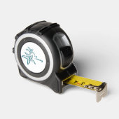 Blauwgroen zeesterren persoonlijk rolmaat (Hoek)