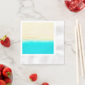  Blauwgroen zeestrand Servet (Insitu)