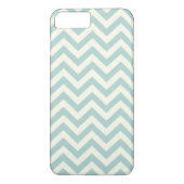 Blauwgroen Zigzag-telefoondraagtas Case-Mate iPhone Case (Achterkant)