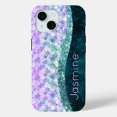 Blauwgroen zilverappelmolen Case-Mate iPhone case (Achterkant)