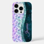 Blauwgroen zilverappelmolen Case-Mate iPhone case (Achterkant)