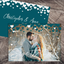 Blauwgroen, zilverharten, winterbruiloft of Valent