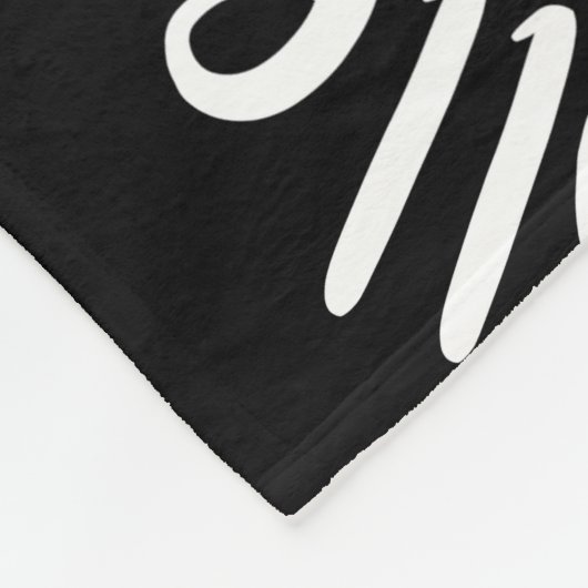 Blauwgroen zwart De volleybalbaan is mijn gelukkig Fleece Deken (Hoek)