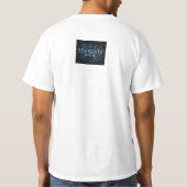 Blauwgroen'c is mijn huisjongen - Gepersonaliseerd T-shirt (Achterkant)