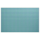 Blauwgroene Argyle Stof (Yard (91,4 cm))