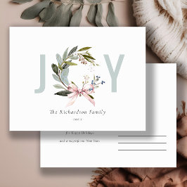 Blauwgroene kerstkrans voor winter en feestdagen