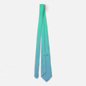Blauwgroene kleur stropdas (Achterkant)