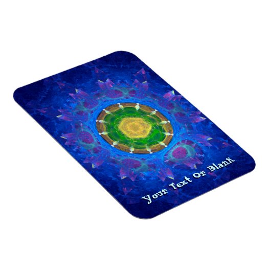 Blauwgroene kleurstof magneet (Rechterzijde)