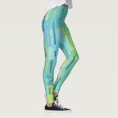 Blauwgroene Leggings #3 (Rechts)