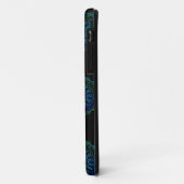 Blauwgroene mandala Case-Mate iPhone case (Achterkant/links)
