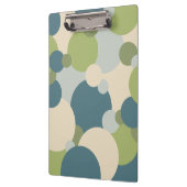 Blauwgroene moleculen Klembord (Links)