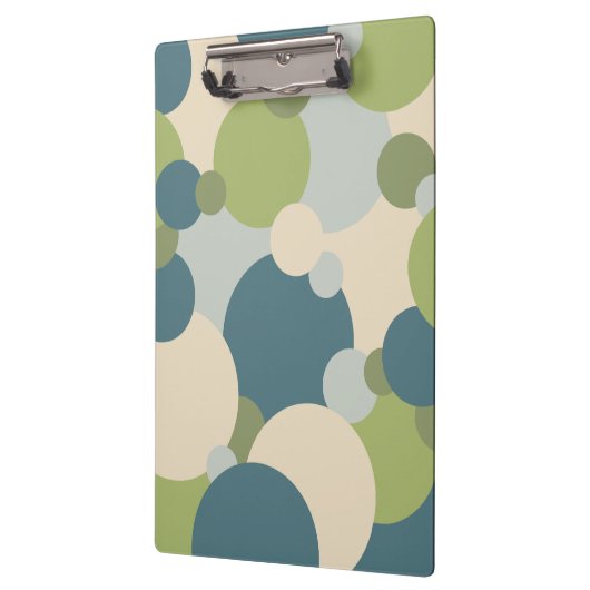 Blauwgroene moleculen Klembord (Links)