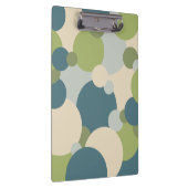 Blauwgroene moleculen Klembord (Rechts)