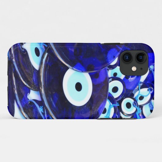 Blauwgroene ogen Case-Mate iPhone case (Achterkant (horizontaal))