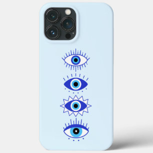 Blauwgroene ogen Energieveredeling Hamsa mysterie Case-Mate iPhone Case