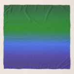 Blauwgroene Ombre Fading Sjaal<br><div class="desc">Dit ontwerp kan worden gepersonaliseerd door de aanpassingsoptie te kiezen om tekst toe te voegen of andere veranderingen aan te brengen. Als dit product de optie heeft om het ontwerp naar een ander object over te brengen, moet u het ontwerp zo nodig aanpassen. Neem contact met me op colorflowcreations@gmail.com als...</div>