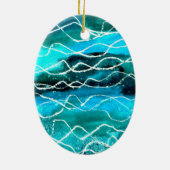 Blauwgroene Ornament (Achterkant)