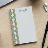 Blauwgroene Retro Post-it® Notes
