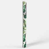 Blauwgroene vlinders samsung galaxy hoesje (Rechterkant)