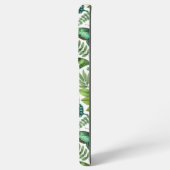 Blauwgroene vlinders samsung galaxy hoesje (Linkerkant)