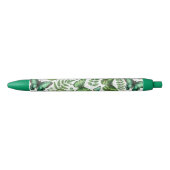 Blauwgroene vlinders zwarte inkt pen (Voorkant)