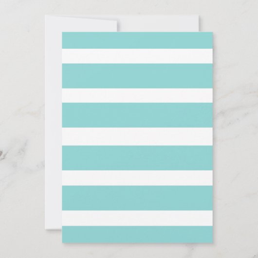 Blauwgroene Waterverf Cactus bruiloft uitnodiging (Achterkant)