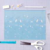 Blauwgroevetpapier voor de Oceaan Tissuepapier (Craft)