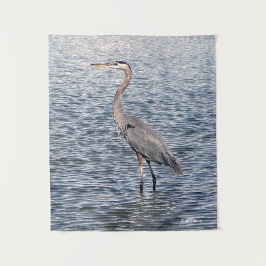 Blauwharontapijten Wandkleed (Voorkant)