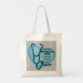 Blauwhart Ophthalmic Nurse Tote Bag (Achterkant)