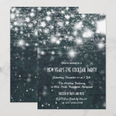  blauwhelmen Stars van het nieuwjaarsfeest Kaart (Voorkant / Achterkant)