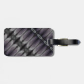 Blauwige Ikat Mist Bagagelabel (Achterkant horizontaal)