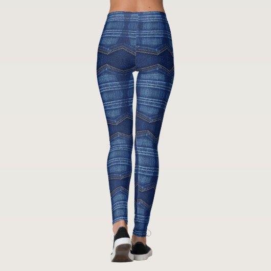 blauwjeans leggings (Achterkant)