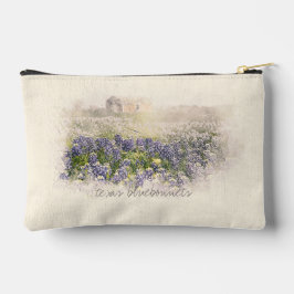 Blauwkapjeveld geschetst in waterverf etui