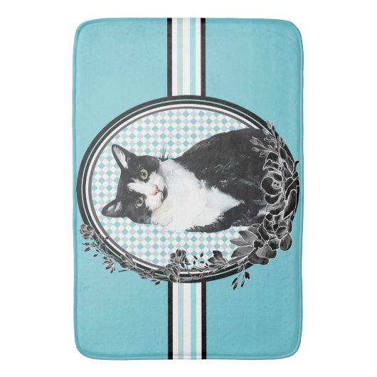 Blauwkattenbroodjes Bathroom Rug Badmat (Voorkant Verticaal)