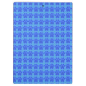 blauwkattenpoot klembord (Achterkant)