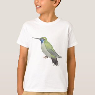 Blauwkeel-bergbijkolibrie vogel soort t-shirt
