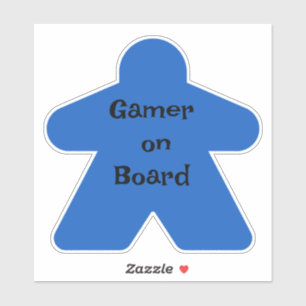 Blauwkeel Sticker