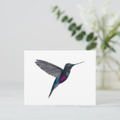 Blauwkeelstarfrontlet Briefkaart (Staand voorkant)