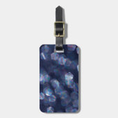 Blauwkeh-lampjes Bagagelabel (Voorkant verticaal)