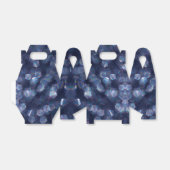 Blauwkeh-lampjes Bedankdoosjes (Uitgevouwen)