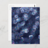 Blauwkeh-lampjes Briefkaart (Voorkant / Achterkant)