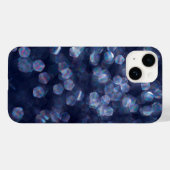 Blauwkeh-lampjes Case-Mate iPhone Case (Achterkant (horizontaal))