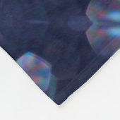 Blauwkeh-lampjes Fleece Deken (Hoek)