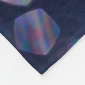 Blauwkeh-lampjes Fleece Deken (Hoek)