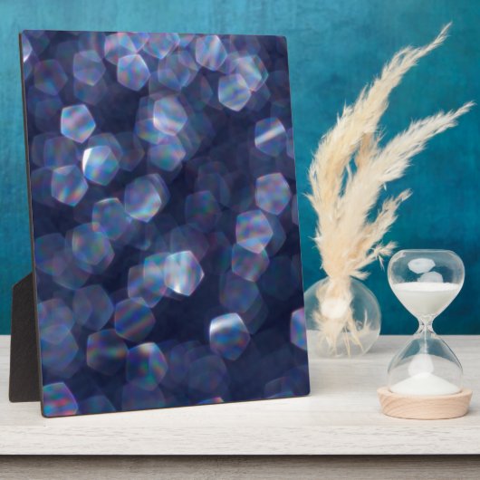 Blauwkeh-lampjes Fotoplaat (Zijkant)