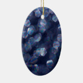 Blauwkeh-lampjes Keramisch Ornament (Rechts)